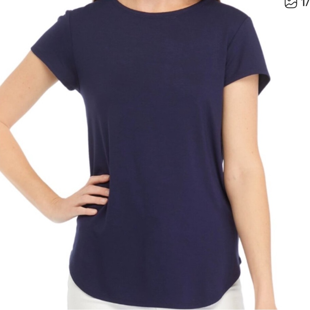 Cupio Deep Blue Polished Tee